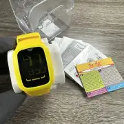NEW✅ Swatch Touch Yellow SURJ101 Black Dial Green Silicone Unisex Watch
