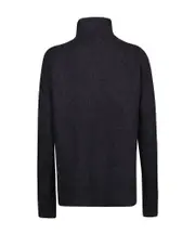 turtleneck pullover L Black