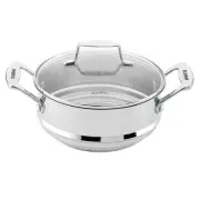 NEW Scanpan Impact Steamer Insert w/Lid 16/18/20cm