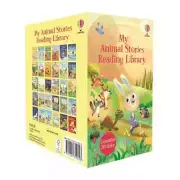 NEW Usborne 30 Books My Animal Stories Reading Library Children's Gift Book Set!
