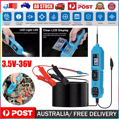 Automotive Power Circuit Probe Tester 3.5V~36V Electrical System Diagnostic TK