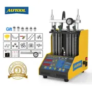 AUTOOL CT150 Fuel Injector Tester Cleaner Machine Ultrasonic Cleanning 4Cylinder