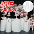 Wedding Plinths Cylinder Pillars Metal Flower Cake Pedestal Display Riser Stands
