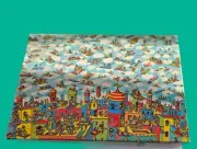 Vintage 1991 Where's Waldo Jigsaw Puzzle The Carpet Flyers 100+ Pieces NOS