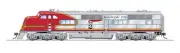 Broadway Limited 6896 HO ATSF E1 A-Diesel Locomotive Sound/DC/DCC #6L
