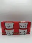 Hello Kitty Christmas Snowman Snowball Holiday Ramekins Set of 4 NEW!