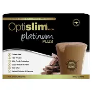Optislim VLCD Platinum PLUS Shake Chocolate Sachets 53g X 18