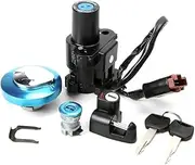 Motorcycle Ignition Switch Lock Gas Fuel Petrol Tank Cap Cover Seat Lock Key Fit For Honda CRF250L CRF250LA CRF250 L LA CRF 250