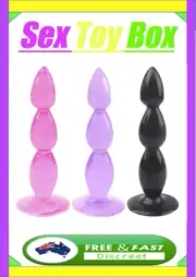 butt plug plugs sextoy anal 3 beads but play sex toy gay back door anus a15 aus