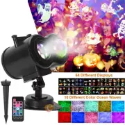 2025 Christmas Projector Lights Outdoor Holiday Snowflake Projector with Remote