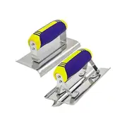 Stainless Steel Concrete Hand Edger And Groover Tools Set Plaster Stucco Cement Finishing Kitl20241206.52