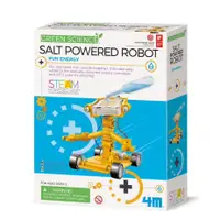 在飛比找PChome24h購物優惠-《4M 科學探索》氯化鈉機器人Salt Water Powe