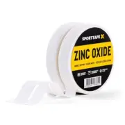 Sporttape Zinc Oxide Finger Tape - 2 Pack (1.25cm x 10m) Athletic Medical Tap...