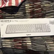 Logitech MX Keys S for Mac Advanced Full Size Wireless Keyboard Gray