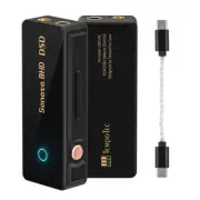 Sonata BHD Portable USB C Dongle DAC&,3 Gain Levels, 4.4Mm&3.5Mm,Dsd256 Pcm32Bit