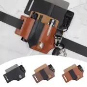 PU Leather Waist Leather Pocket Tool Storage Bag Waist Bag Belt Leather Bag