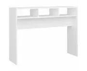 vidaXL Console Table White 105x30x80 cm Engineered Wood