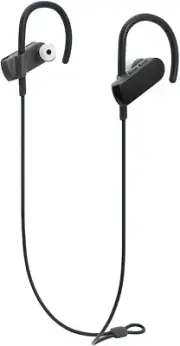 audio-technica SONICSPORT wireless earphone waterproof Bluetooth Graphite black