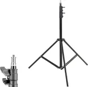 7 Foot Tripod Aluminum Compact Photography Light Stand with 1/4" Thread Used wit