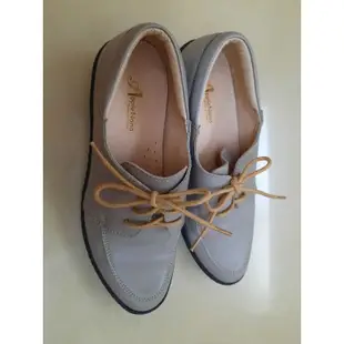 [近全新] applenana 學院風 英倫風 真皮皮鞋 23.5號 台灣製造