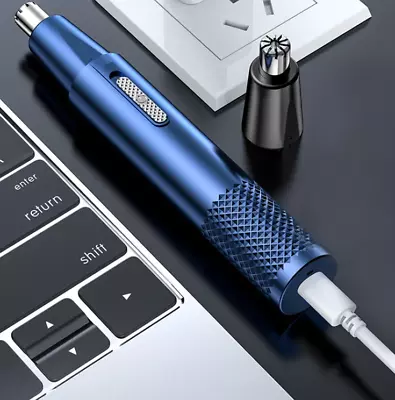 Nose Hair Trimmer For Men Rechargeable Ear and Nose Hair Trimmer Eyebrow Beard