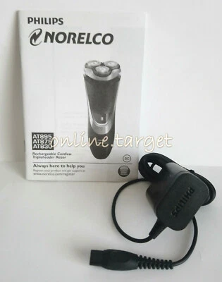 PHILIPS Power cord adapter Norelco AT810 AT820 AT895 AT875 AT830 Rq11 Rq10 Hq9