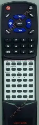 Replacement Remote for ILO ILO32HD 370C, HDTV260 RC370C, HDTV320