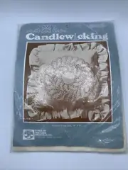Down on the Farm Originals Candlewicking Pillow Kit Double Feather 14" x 14"