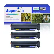 3PK Compatible with HP CF410X Black Toner for Pro M452dw M452nw M477fdw M477fdn