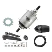 Sturmey Archer 3 Speed AW Freewheel Rear Hub Conversion Kit Set Shifter 36 hole
