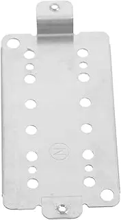 CLISPEED Pickup Base Plate for Double Coil Humbucker Spacing Nickle Silver Frame for Electric Guitar Easy Installation Compatibility Enhances Sound Quality