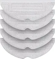 [Fixbetter] Pack of 6 Wipes for Roborock S8, S8+, S7 MaxV, S7 MaxV Plus, S7 MaxV Ultra, S7 Pro Ultra, S7, S7+ Robot Vacuum Cleaner, Microfibre Mop Pad Accessory Set