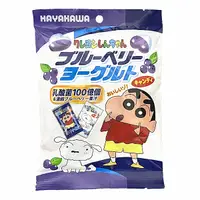 在飛比找松果購物優惠-+東瀛go+早川製果 HAYAKAWA 蠟筆小新藍莓優格糖 