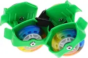 Beginner Roller Skates Adjustable Skate Shoes Kids Outdoor Skating 1 Pair