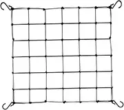 [Fellflying] Plant Support Scrog Net Elastic Trellis for Greenhouse Tent Heavy Duty Trellis Net with Steel Hooks Garden Plant Net Trellis Net Trellis Net 90x90cm