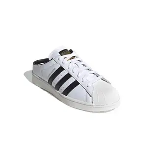 Adidas Superstar Mule 男女 白黑白藍 套穿 舒適 穆勒鞋 休閒鞋 FX5851 FX5859