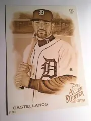 2019 Topps Allen & Ginter Jumbo 5x7 Nicholas Castellanos Tigers 261 Gold 02/10
