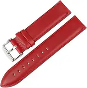 [HFZCSIMR] Leather Watch Band White With Rose Gold Clasp Watchband 16mm 17mm 18mm 20mm Fit For DW Fit For Daniel Fit For Wellington Watch Strap