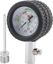 QANYEGN Industrial Tire Gauge Calibrated, Ball Tire Air Pressure Gauge, Lightweight Air Compressor Accessories for Football, Basketball, Volleyball