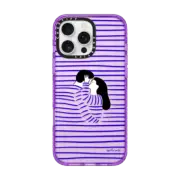 iPhone 16 Pro Max Impact Case Love Stripe