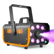 Light Rain and Splash Proof Fog Machine, 500W Smoke Machine with 2300 CFM Out...