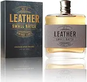 Leather No. 2 Cologne Spray - Small Batch - Vintage Label - Authentic Fragrance Perfume for Men - Bold Masculine Scent - Woody Notes - 3.4-oz