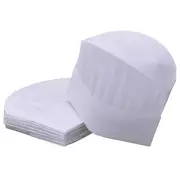 5X(25 Packs of Disposable Chef Hat SMS 100% Non-Woven Kitchen Cooking Hats 4052