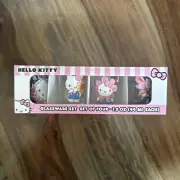 Silver Buffalo Sanrio Hello Kitty Shot Glasses Set Of 4 NEW 1.5 Oz. Springtime V