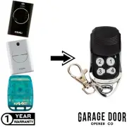 FAAC Compatible Garage/Gate Remote XT2/XT4/TE4433H/787452/433 LC RC 741 402