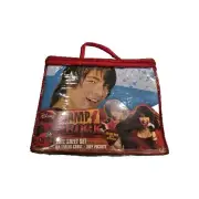 Disney CAMP ROCK Jonas Brothers Full / Double Sheet Set Cotton Fabric VTG NEW