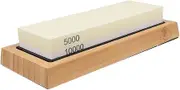 BIUDECO 1 Set Dual Sided Whetstone Cutter Sharpening Stone with Polishing Stone for Cutter for Kitchen Use User Friendly Design for All Skill Levels