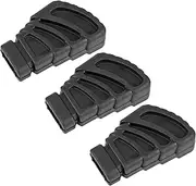Drum Rubber Feet Hardware Pads Rack Legs Black for Percussion Parts (WC10)