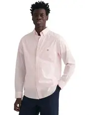 [Gant] Regular Fit Gingham Poplin Shirt in Light Pink