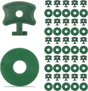 200 Pcs Greenhouse Twist Clips,Greenhouse Accessories Greenhouse Clips Plastic Greenhouse Fixing Clips and Washers Extender Corner Clips for Greenhouse Securing Insulation Bubble Netting Shading